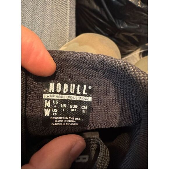 NWT NOBULL women’s Impact Outwork Edge high top sneakers size 7.5 black ivy cros - Picture 6 of 6